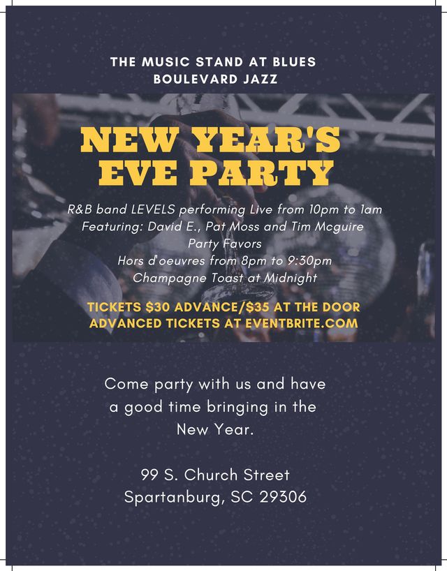 New Year's Eve Party - Blues Boulevard